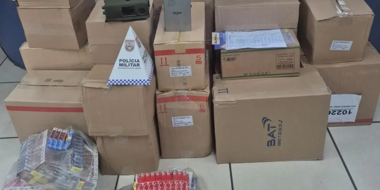 Cerco na Avenida Brasil: ação do 40º BPM prende quadrilha e frustra roubo de carga em Campo Grande