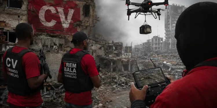 CV mira guerra na Ucrânia para treinar criminosos em combate e uso de drones