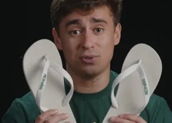 GUERRA DOS CHINELOS”: Nikolas Ferreira lança marca “Pé Direito” após polêmica envolvendo Havaianas