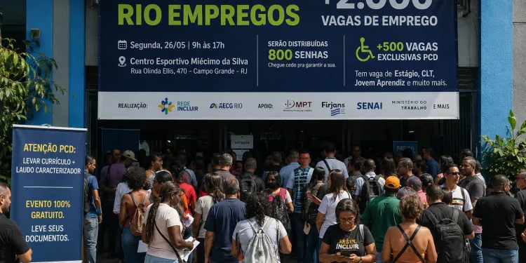 Mais de 2 Mil Vagas de Emprego Chegam a Campo Grande em Grande Feirão Gratuito