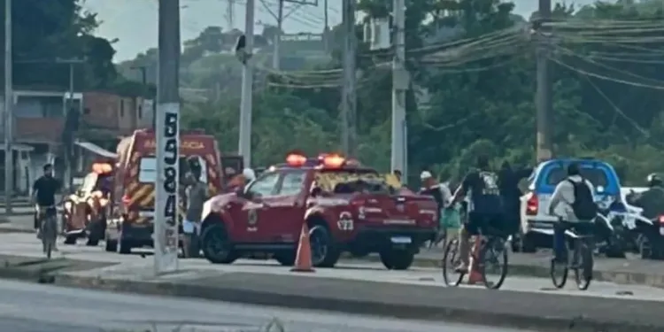Urgente!! Motociclista morre em grave acidente na Av. Cesário de Melo