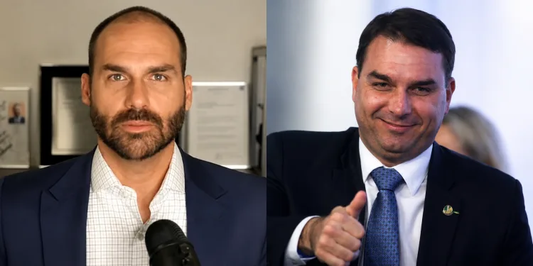 Flávio Bolsonaro pode morrer a qualquer momento,alerta irmão Eduardo