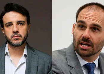 Após avanço nas pesquisas presidências Renan Santos vira alvo de ataque público de Eduardo Bolsonaro