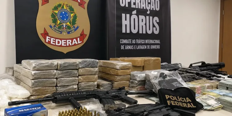 Operação da PF no Suriname revela esquema de armas e lavagem ligado ao Comando Vermelho