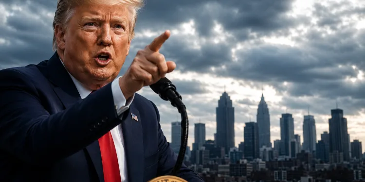 DONALD TRUMP FAZ ALERTA SOMBRIO E ASSUSTA O MUNDO:” IREMOS ACABAR COM ESSA IDEOLOGIA POLITICA DA TERRA”