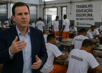 EDUARDO PAES PROMETE MUDAR O SISTEMA PRISIONAL: PRESOS VÃO TRABALHAR E ESTUDAR PARA REDUZIR A PENA