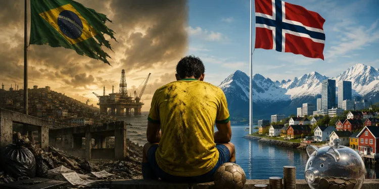 Após eliminação da Seleção, texto sobre a Noruega explode na internet e faz dura crítica à política brasileira
