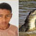 DESPEDAÇADO POR CROCODILO:(IMAGENS FORTES) Menino de 12 anos morre em ataque brutal e cena do tio carregando o corpo comove o mundo