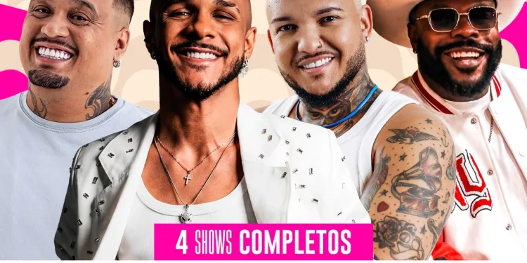 Véspera de feriado terá quatro grandes shows em Guaratiba; veja os detalhes
