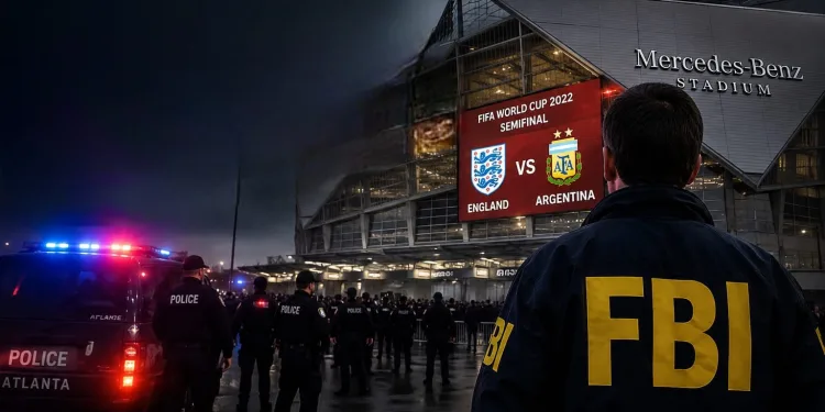 ALERTA MÁXIMO: FBI Classifica Inglaterra x Argentina Como o Jogo Mais Perigoso da Copa do Mundo