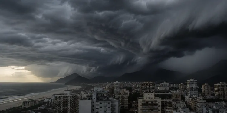 RIO EM ALERTA: NOVO CICLONE AVANÇA E SEXTA-FEIRA PODE SER MARCADA POR VENTANIA E FRIO