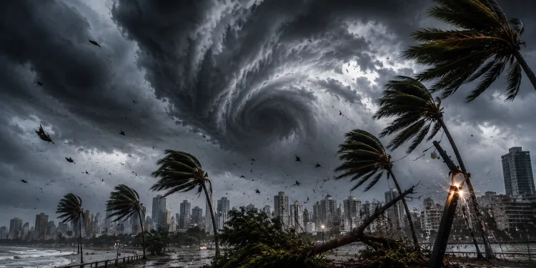 de títulos  ALERTA MÁXIMO: Nova tempestade de ventos pode atingir 90 km/h e provocar destruição no Rio de Janeiro e outros Estados