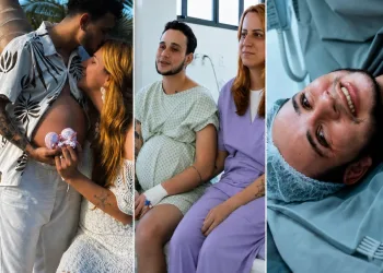 Bebê nasce após gestação planejada por casal trans e caso chama atenção nas redes sociais