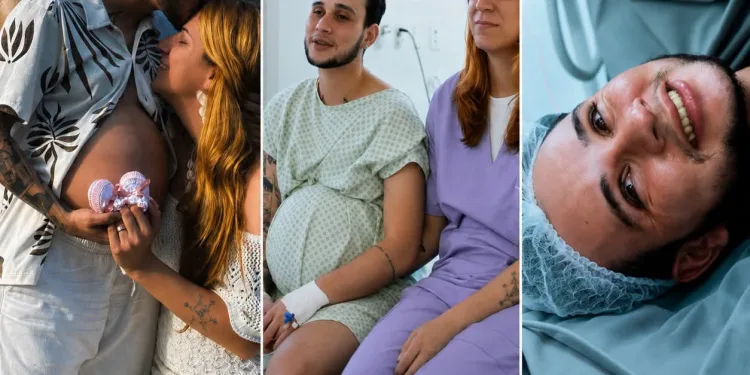 Bebê nasce após gestação planejada por casal trans e caso chama atenção nas redes sociais