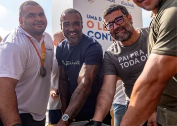 As mãos que fizeram história: Rio 2016 é eternizado no Parque Oeste