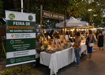 Praça João Petini em Campo Grande ganha feira com produtos, culinária e oportunidades para empreendedores