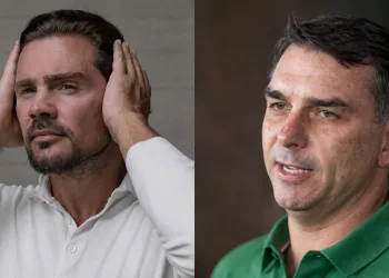 MISTÉRIO NA VÉSPERA DA PRISÃO: Flávio Bolsonaro e Vorcaro trocaram imagens de visualização única horas antes de operação