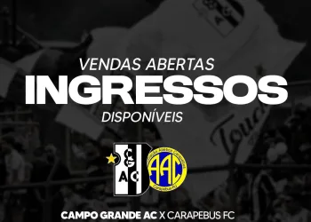 O CAMPO GRANDE ESTREIA NO CARIOCA B1 NO ÍTALO DEL CIMA E CONVOCA TORCIDA PARA LOTAR O ESTÁDIO