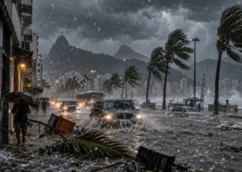 ulo:  ALERTA NO RIO: TEMPESTADES PODEM TRAZER GRANIZO, ALAGAMENTOS E VENTOS DE ATÉ 60 KM/H