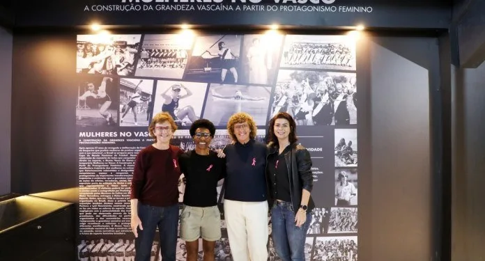 Exposição Mulheres no Vasco destaca o protagonismo feminino na história do clube.