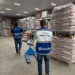 Arroz apreendido no Rio durante fiscalização de classificação do produto.