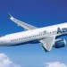 Avião da Azul após falha elétrica em voo com retorno ao Galeão.