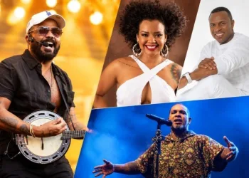 Shows de samba com Arlindinho, Rodriguinho e Liomar no Centro do Rio.
