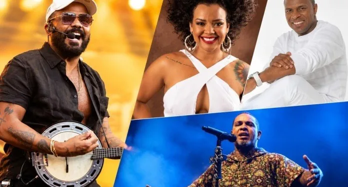 Shows de samba com Arlindinho, Rodriguinho e Liomar no Centro do Rio.
