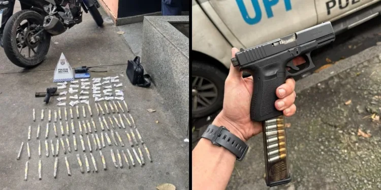 Chefe do tráfico é preso na Zona Norte do Rio de Janeiro.