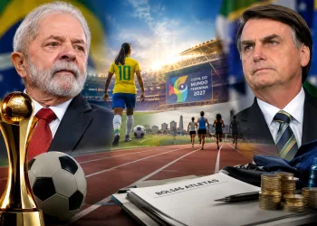 COPA FEMININA, BOLSAS E INVESTIMENTOS: AS DIFERENÇAS QUE COLOCAM LULA E FLÁVIO EM LADOS OPOSTOS NO ESPORTE