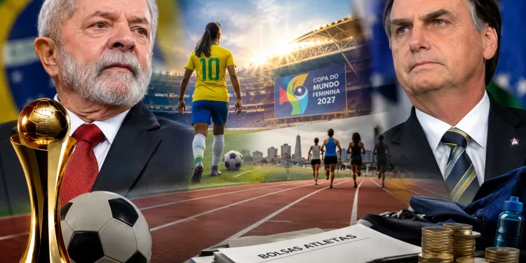 COPA FEMININA, BOLSAS E INVESTIMENTOS: AS DIFERENÇAS QUE COLOCAM LULA E FLÁVIO EM LADOS OPOSTOS NO ESPORTE