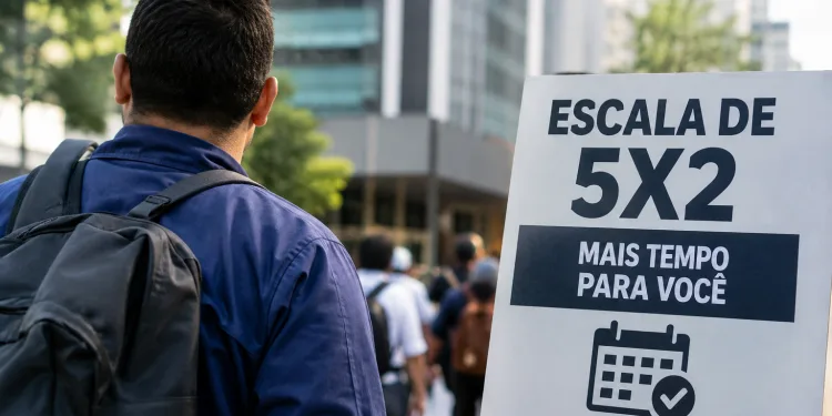MUDANÇA HISTÓRICA NO TRABALHO: VEJA QUANDO A NOVA ESCALA 5X2 PODERÁ COMEÇAR A VALER