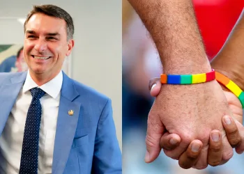 FLÁVIO BOLSONARO NEGA PERSEGUIÇÃO A HOMOSSEXUAIS E FAZ DECLARAÇÃO QUE REPERCUTE: “PODE DAR À VONTADE”