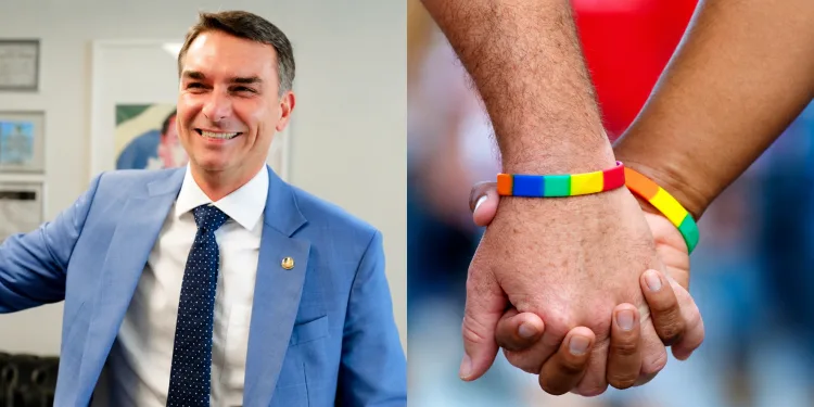 FLÁVIO BOLSONARO NEGA PERSEGUIÇÃO A HOMOSSEXUAIS E FAZ DECLARAÇÃO QUE REPERCUTE: “PODE DAR À VONTADE”