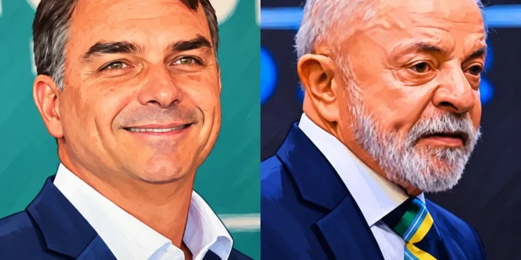 PESQUISA APONTA FLÁVIO BOLSONARO COM 52% CONTRA LULA E MUDA O CLIMA DA DISPUTA PRESIDENCIAL