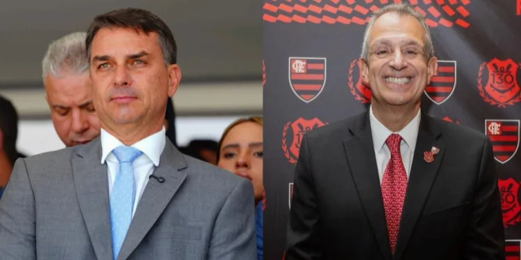TELEFONEMA MISTERIOSO ENTRE FLÁVIO BOLSONARO E PRESIDENTE DO FLAMENGO LEVANTA QUESTIONAMENTOS SOBRE O FUTURO DAS BETS