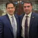 ALIADO DE TRUMP AFIRMA QUE MARCO RUBIO ARTICULOU VIAGEM DE FLÁVIO BOLSONARO AOS ESTADOS UNIDOS