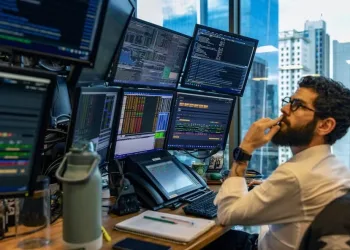 Mercado financeiro reage à vitória de Lula, com queda na Bolsa e alta do dólar.