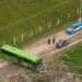 Ônibus sequestrados no Rio usados como barricadas em ruas da cidade.