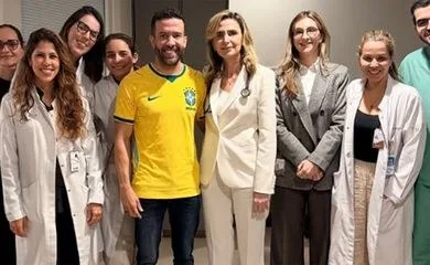 São Paulo (SP), 19/10/2026 - O deputado federal André Janones (Rede-MG) teve alta do Hospital Vila Nova Star, no início da tarde desta terça (20). O parlamentar havia sido internado na madrugada de segunda (19) com arritmia cardíaca grave e falta de ar. Foto: andrejanones/Instagram