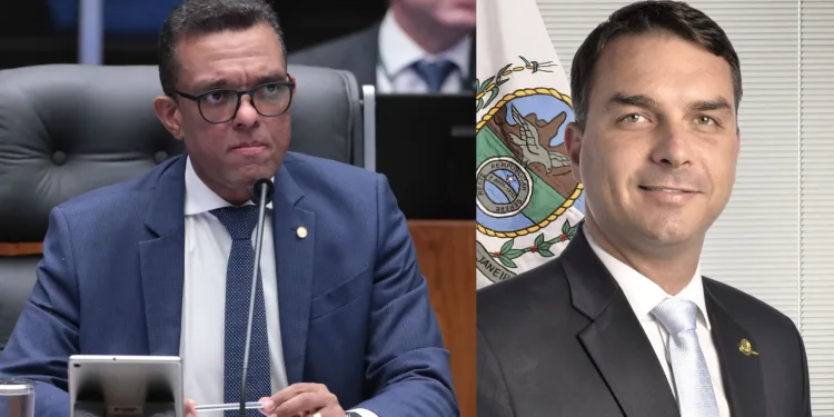 DEPUTADO FEDERAL PEDE APREENSÃO DO PASSAPORTE DE FLÁVIO BOLSONARO E QUER IMPEDIR SENADOR DE DEIXAR O BRASIL
