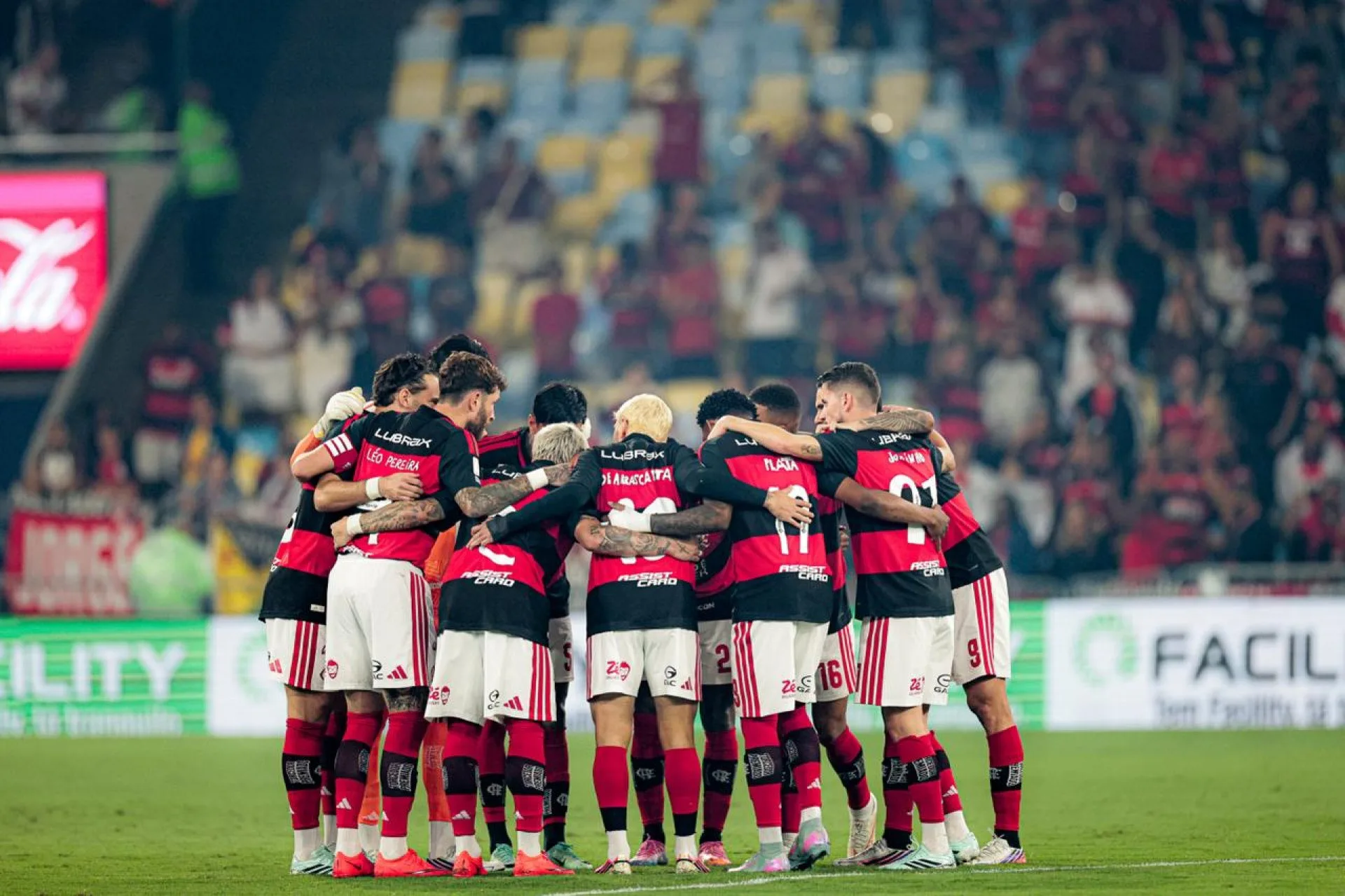 Flamengo enfrentou o Atlético-MG, no Maracanã, pelo Brasileirão — Foto: Gilvan de Souza/Flamengo